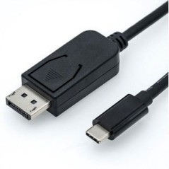 S-Impuls USB-C Adapter Cable DP 4K 60Hz 1M - High-Performance Connectivity for Stunning Visuals!